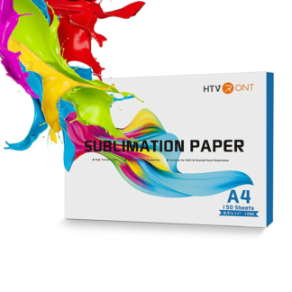 Sublimation Paper 150 Sheets 21 × 28 cm – 120 g Heat Transfer Paper for Inkjet Printers, Cricut Compatible