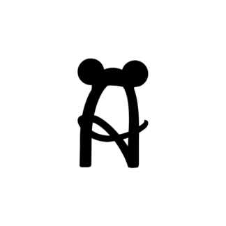 Cute Magic Ears Font – Playful Craft Alphabet | Cricut Compatible