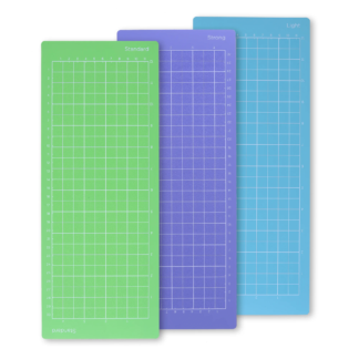 Cricut Joy Compatible Cutting Mats 11.4 x 30.5 cm – Standard, Strong & Light Grip 3 Pack