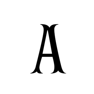 Fishtail Monogram Font – Decorative Alphabet with Uppercase, Numbers & Punctuation | Cricut Compatible