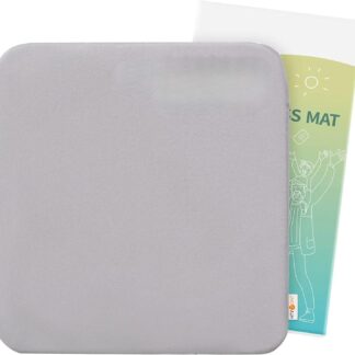 Silhouette-Compatible Heat Press Mat 38 x 38 cm – Double-Sided Insulated Pad (Grey)