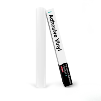 Silhouette-Compatible Permanent Adhesive Vinyl Roll 30 x 152 cm – Matte White Craft Vinyl