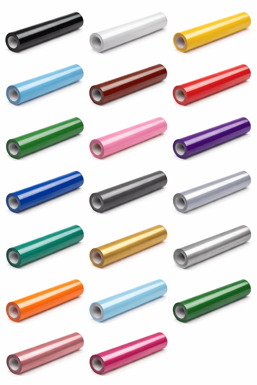 Silhouette HTV Vinyl Bundle 20 Rolls – 30.5 x 91 cm Iron-On Pack - Image 2