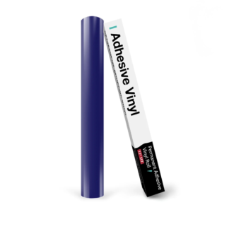 Silhouette-Compatible Permanent Adhesive Vinyl Roll 30 x 152 cm – Glossy King Blue Craft Vinyl