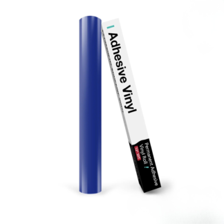 Silhouette-Compatible Permanent Adhesive Vinyl Roll 30 x 152 cm – Glossy Sky Blue Craft Vinyl