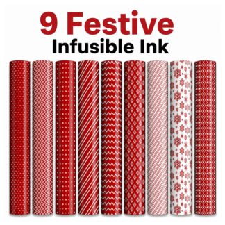 Cricut-Compatible Christmas Infusible Ink Sheets