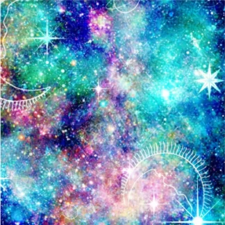 Cricut-Compatible Constellation Galaxy Infusible Ink Transfer Sheet