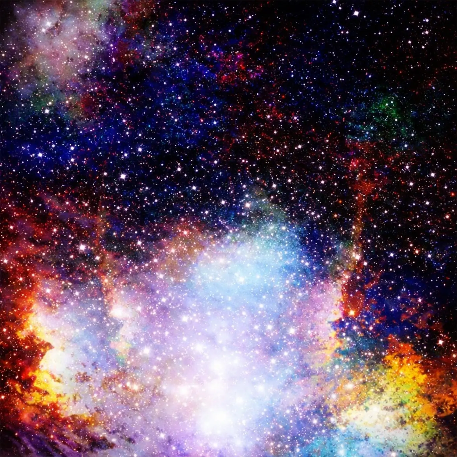 Cricut-Compatible Starry Sky Colours Galaxy Infusible Ink Transfer Sheet