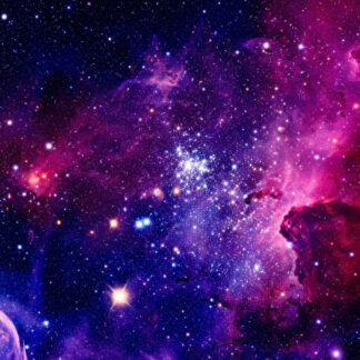 Cricut-Compatible Starry Sky Purple Galaxy Infusible Ink Transfer Sheet
