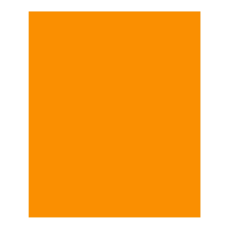 Cricut-Compatible Orange Infusible Ink Sheet 30 x 25 cm