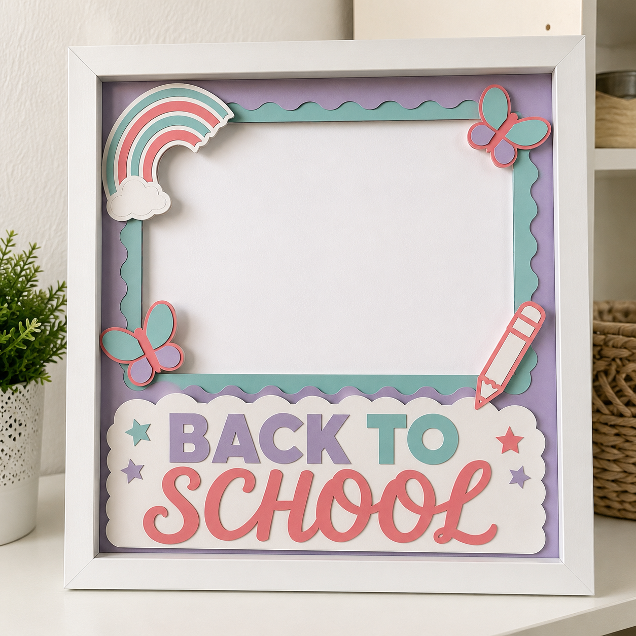 2 Back-to-School Shadow Box Projects for Cricut & Silhoette - Image 4
